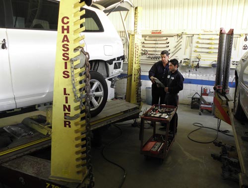 Auto Body Repair Frame Straightening